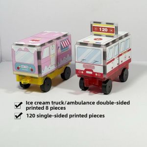 Vehicle Expansion Windowed Magnetic Pieces 7.5cm