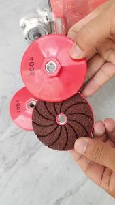 1PC 80mm 3inch Đĩa Đánh Bóng Gạch Men Ướt/khô Dùng Cho Đá Cẩm Thạch Sứ Đá Granite Dụng Cụ Mài Cạnh Làm Mới Cạnh.