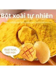Bột Xoài Thiên Nhiên Không Chất Bảo Quản cho Nấu Ăn Đồ Uống Pudding Kem Bánh