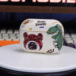Vỏ ốp case airpod Dino cao cấp bảo vệ dành cho tai nghe 1/2/3/4/Pro/Pro 2 I 88Mobile