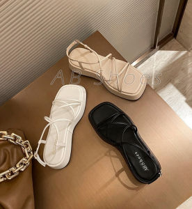 Sandal wedges flatporm / Sandal Wanita Tali