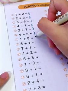 Sổ Bài Tập Toán Số Học Cho Trẻ Em - 64 Trang Bài Tập Cộng Và Trừ Trong Phạm Vi 10-100 Công Cụ Học Tập Viết Tay Dành Cho Lứa Tuổi 3-6