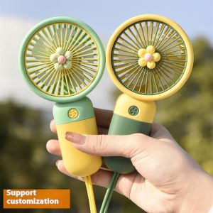 PaulWeekend Fashionable Portable USB Desk Fan with Three-Speed Adjustment for Travel and Office