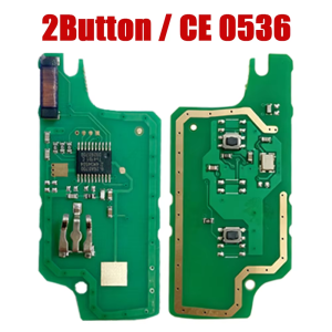 YOCASTY CE0523 CE0536 ASK FSK Remote Car Key PCB For Peugeot 207 307 308 407 607 807 For Citroen C2 C3 C4 C5 C6 Xsara Berlingo