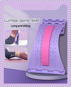Relaxer Lumbar Spine Relaxation Massager Ergonomics Environmentally Friendly and Odorless 腰部按摩器