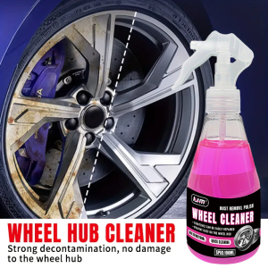 KJM 190ML Car Wheel Cleaner Powerful Decontamination Polish Remove Brake Dust Dirt Stains Restore Wheel Rim Surface Luster