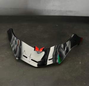 Spoiler 2D KYT R10 (AKRILIK 3MM) + FREE STICKER VISOR 1 SET