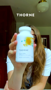 Thorne Super EPA 90 Gelcaps High Potency Omega 3 Fish Oil Rich in EPA DHA Supports Heart Brain & Joint Health