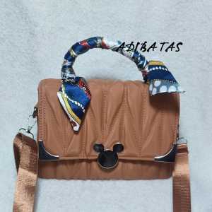 ADIBA TAS MURAH Tas Selempang Wanita Micky Model Jinjing Bahan Parasut Premium Terlaris dan Termurah