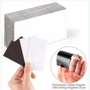150PCS/box Refrigerator Magnet Card PVC Card Making DIY VIP Cards Magnetic Stripsbarcode IC Interactive Cards Black Cars 86*54mm 250PCS/box PVC Black Card