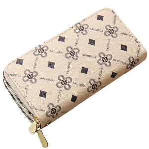 BAORUIFU | Printed Zippered Multi-function Wallet