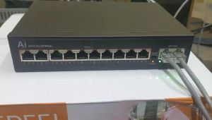 Switch poe AI - Smart Switch 4+2 cổng 8+2 cổng 10+2 cổng - Bộ chia mạng poe - Nguồn ra 52V 65W 96w 120W.