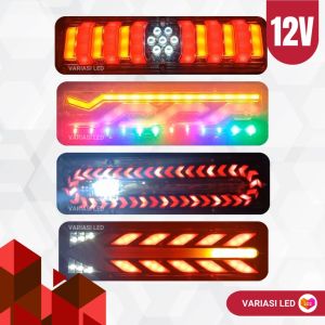 12V - Lampu LED Running Stoplamp 30 CM Untuk Futura L300 Carry Pickup APV Universal Waterproof - Part 2