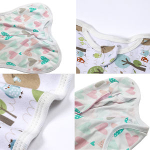 【Annjolie】ถุงนอนกันสะดุ้ง 0-3 เดือน ถุงนอนสำหรับเด็กแรกเกิด ผ้าฝ้ายแท้ ซิป 2ทิศทาง ถุงนอนเด็ก ผ้าผ้าย ผ้าห่อตัวเด็ก