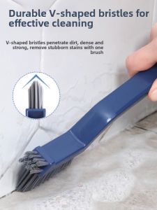 Gap Cleaning Brush for Bathroom Tile No Dead Angle