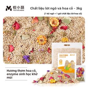 YUEXIAOMENG | Chăn Giường Hạt Dẻ Gai Khử Mùi Đặc Biệt Mùa Hè Cho Chuột Hamster Vàng