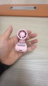 Quạt Mini Kẹp USB Di Động Tốc Độ Cao Có Thể Gập Lại Cầm Tay Thời Lượng Pin Siêu Dài Kiểu Dáng Mới Để Làm Mát Cá Nhân
