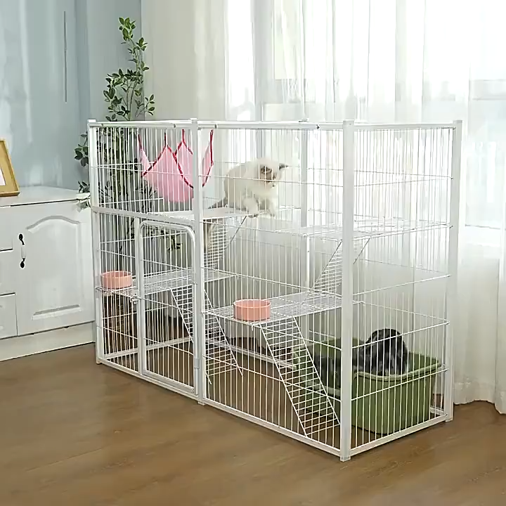 Cat Cage Cat House Cage heavy duty 3Layer pet cage Big Size Large