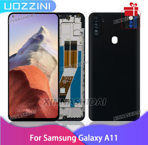 NEW TFT For Samsung Galaxy A11 LCD Display Touch Screen Digitizer Assembly LCD Display Touch Screen Frame Battey Cover Housing
