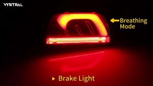 4Pcs Rear Bumper Reflector DRL Light Tail Light Brake Light Turn Signal Light W/LED For 2010 2011 2012 2013 Chevrolet Camaro