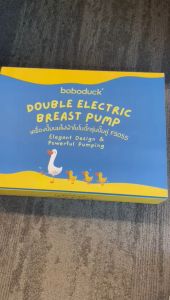 เครื่องปั๊มนมไฟฟ้าโบโบดั๊กรุ่นปั๊มคู่ Double Electric Breast Pump Boboduck F5055 Gift Set Box Collection ราคาพิเศษ