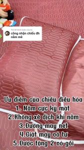 Chiếu điều hòa cao su nonCHIẾU ĐIỀU HÒA TENCEL LATEX CAO SU NON