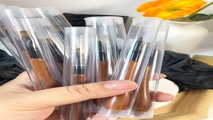 Cọ Vẽ Hoa Cọ Caro Pinpai D328 Thân Gỗ Đàn Hương/ Dụng cụ làm nail