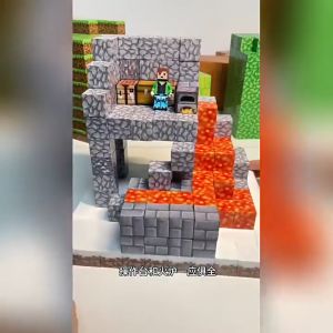 100/200pcs Mc Mine Magnetic Cube Building Block Magnet Magnetic Educational Assembly Model Childrens Toy