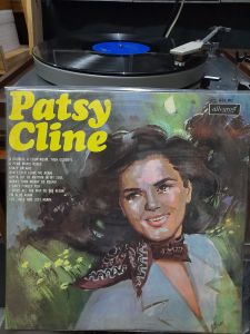000049 PATSY CLINE  ลูกทุ่งตะวันตก แผ่นเสียง Vinyl Lp 33 rpm สภาพดี ตรวจสอบแล้วมีลองฟัง