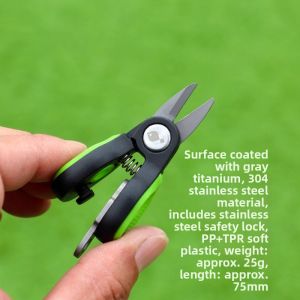 tzdhn | Professional Micro Fishing Scissors For Braid & PE Line Stainless Steel