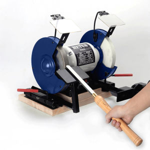 HBG200 Low Speed Grinder 220V/50HZ 550W Desktop Multifunctional Household Vertical Woodworking Tools Small Sharpener