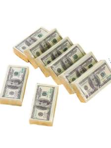 Creative Cartoon Dollar Print Napkins Restaurant Currency Word Memory Fun Colored Printed Handkerchiefs Toilet Paper