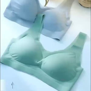 ✨ Seamless Full-Coverage Bra | 2-Piece Set Lace Cutout No Wire Lift & Anti-Sag