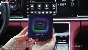 Bộ Carplay Android Box Carlinkit Tbox Ambient Mới Nhất 2024 - Ram4GB HOẶC 8GB - Rom 64GB HOẶC 128GB - Android 13.0 - Tích Hợp Đèn Led -  TẶNG VIETMAP S2 2024
