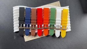 18mm 19mm 20mm 21mm 22mm 24mm Silicone WatchBand for Seiko for Rolex Watchstrap Men Women Quick Release Rubber Strap Bracelets