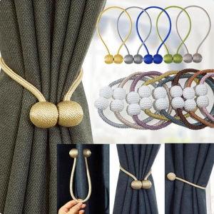 Magnetic Curtain Tieback High Quality Clip Curtains Buckle Holder Decorative Home Polyester Curtains Accessories