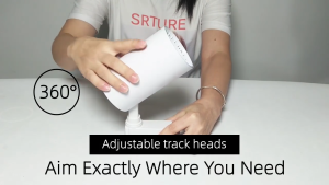 โคมไฟแทรคไลท์ ฟติดตามโคม ลูกปัดโคมไฟ LED Spotlight Ceiling Light สปอตไลท์ ไฟประดับ 12W 20W 30W 40W แสงสีขาว/แสงอบอุ่น