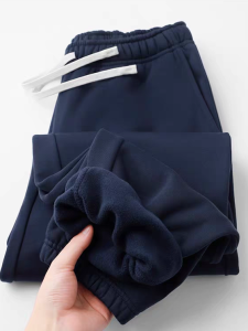 Heavyweight Loopback Sweatpants Casual Loose Mens Trousers Straight Leg Drapey Comfortable Sporty Style Casual Pants