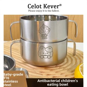 Heat-resistant Anti-drop Childrens Bowl
