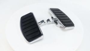 1 Pair Motorcycle Rear Passenger Floorboard Adjustable Footpegs Footrest For Honda VTX 1300 For Suzuki For Yamaha For Shadow
