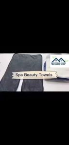 PREFERRED 1pcs 50x40CM U Shape Esthetician Face Facial Towel Salon Beauty Spa Facial Towel Microfibre Reusable