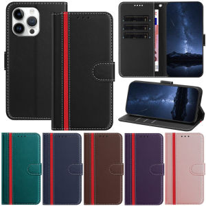 Luxury Wallet Flip case For iPhone 16 Pro Max 15 Plus 14 Pro Max 16 Plus 15 Pro Max 14 Plus 16 Pro Retro Book Card Slot Soft Leather Skin Protect Stand Cover