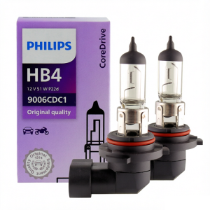 Philips | Philips 9006 HB4 12V 51W P22d 9006CDC1 Brighter Original Light OEM Car Halogen Headlight Auto Bulb Fog Lamp