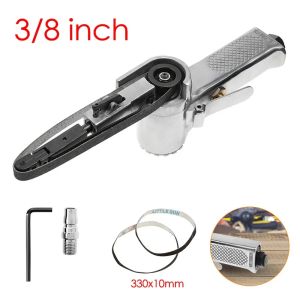 Máy Chà Nhám Đai Khí 3/8 "với Thắt Lưng Chà Nhám Máy Mài Góc Khí Nén 330x10mm Cho Máy Nén Khí - Dụng Cụ Chà Nhám Máy Mài