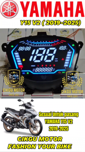 CIKGU MOTOR YAMAHA Y15ZR V2 YSUKU DIGITAL METER motorcycles Gauges