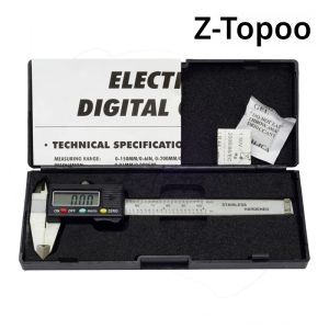 เวอร์เนียร์คาลิปเปอร์ดิจิตอล ETOPOO 100 มม. เครื่องวัดความหนาแบบอิเล็กทรอนิกส์ เวอร์เนียร์คาลิปเปอร์แบบเลื่อน เครื่องมือวัดอัญมณี