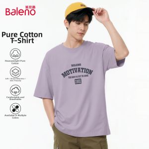 BALENO | Letter Print Simple Design T-Shirt