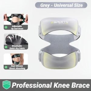 Adjustable Orthopedic Compression Patellar Tendon Support Strap Patella Knee Brace Pro For Meniscus With Pads Pain
