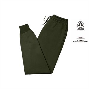 Aerostreet Jogger Long Pants Vicenzo Hijau Army Celana Joger EBAAA