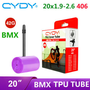 42g CYDY TPU Bike Inner Tube Camera 20 406 20x1.9 2.0 2.1 2.2 2.25 2.3 2.35 2.4 2.5 2.6 Valve 45mm Pneu BMX Bicycle Tire Tyre